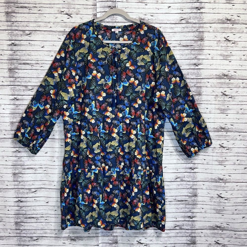 Johnny Was Papillon Tiered Smock Dress